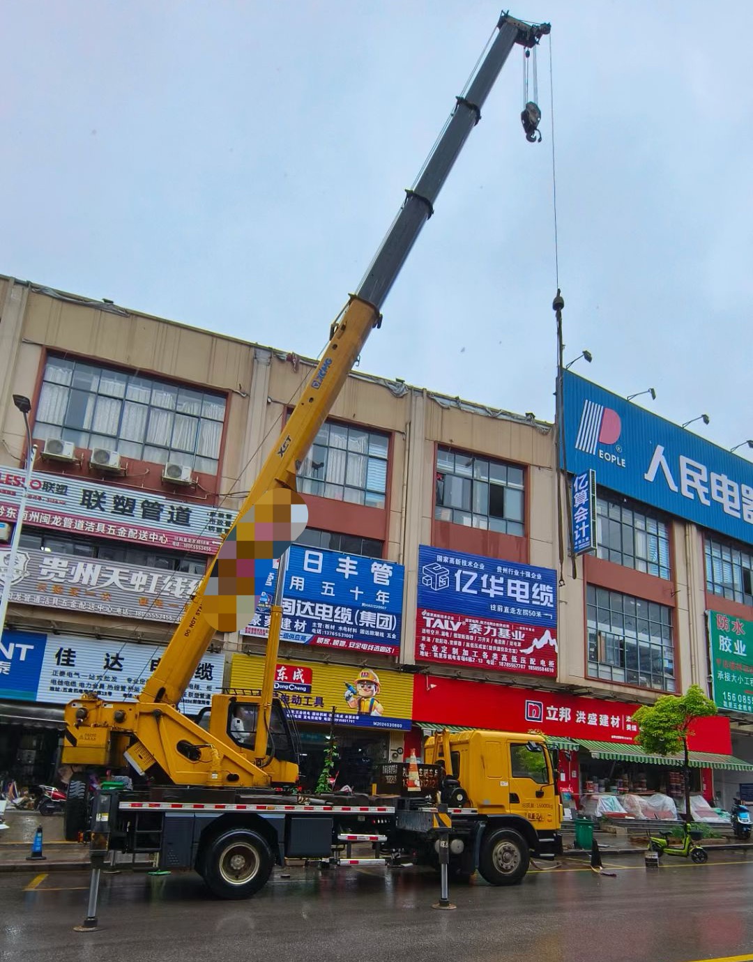 通化县吊车吊机租赁桥梁吊装